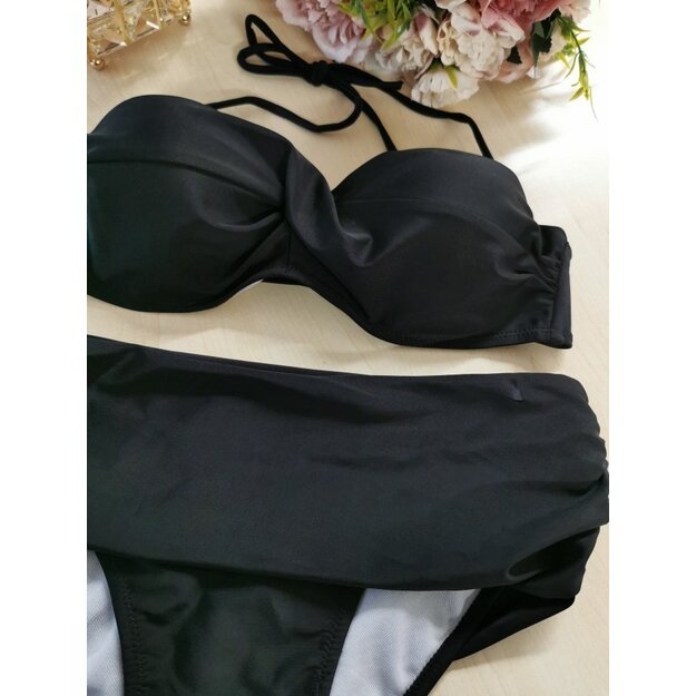 BLACK-black womens bikini