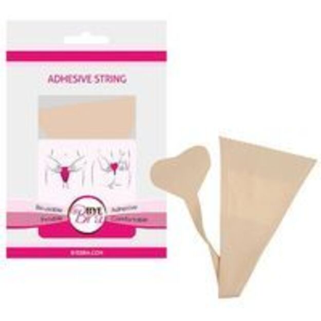 Bye Bra Adhesive Thong Beige