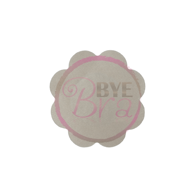 Bye Bra chest stickers D-F with silk nipple stickers