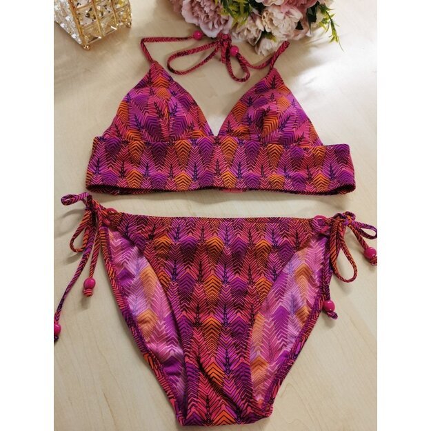 Darjeeling Uruguay pink womens bikini