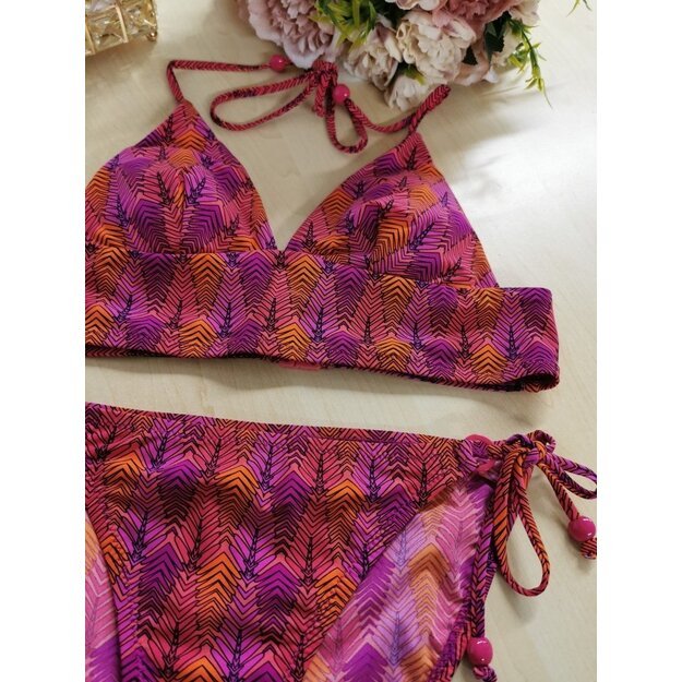 Darjeeling Uruguay pink womens bikini