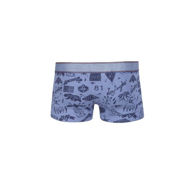 DARK BLUE TATTOO BOXER SHORTS  U62F2B