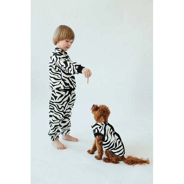 Dog onesie style Zebra