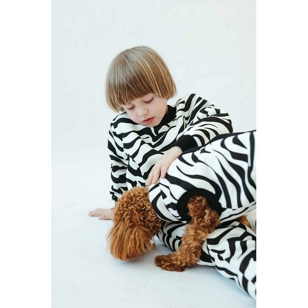 Dog onesie style Zebra