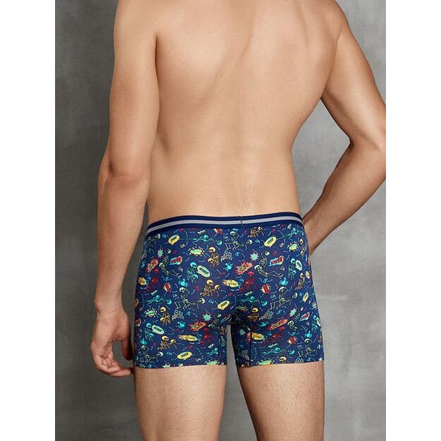Doreanse Men s Modal Multicolored Printed Bag Normal Leg Boxer 1859