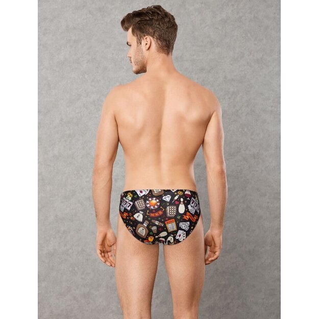 Doreanse Underwear Men s Modal Color Cyprus Printed Slip Briefs 1249