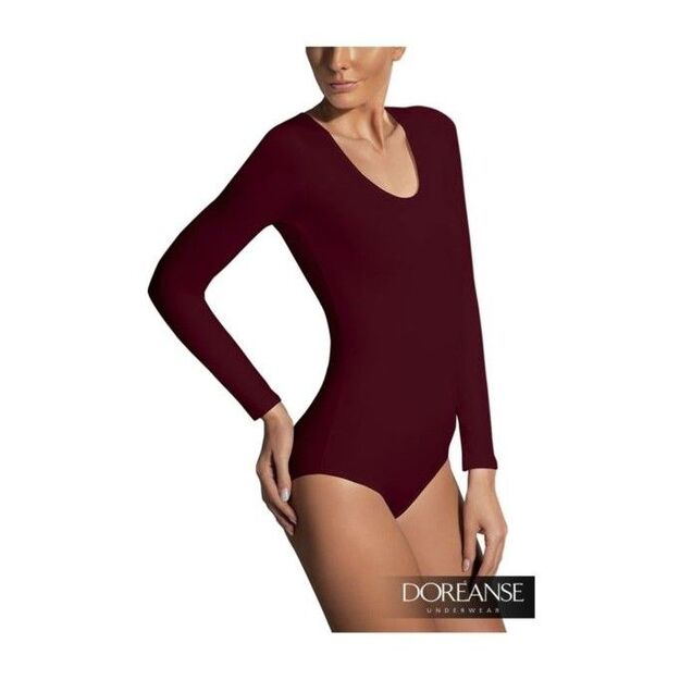 DOREANSE WOMEN BODY 12401 claret red