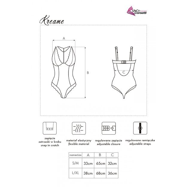 Kreame body  black Livia Corsett