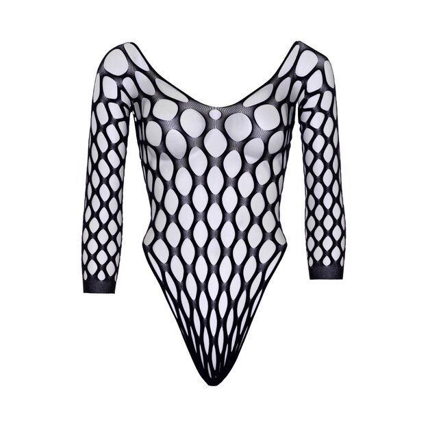 Leg Avenue 89252 Pothole net sleeve bodysuit