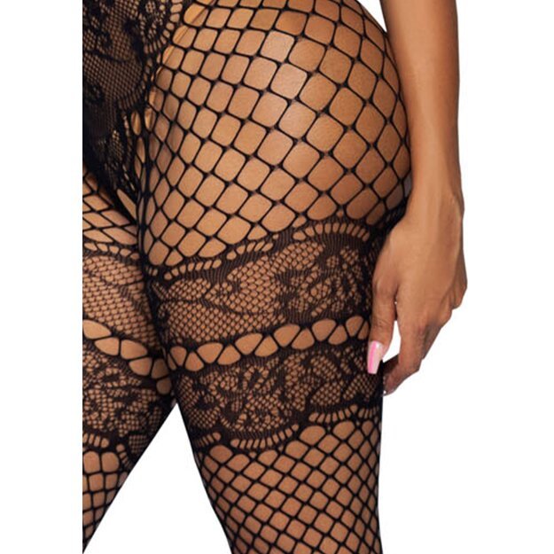 Leg Avenue 89291 Net halter bodystocking