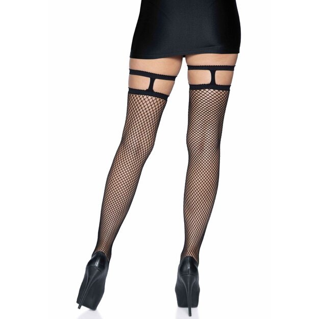 Leg Avenue 9701 Thigh highs with garter top