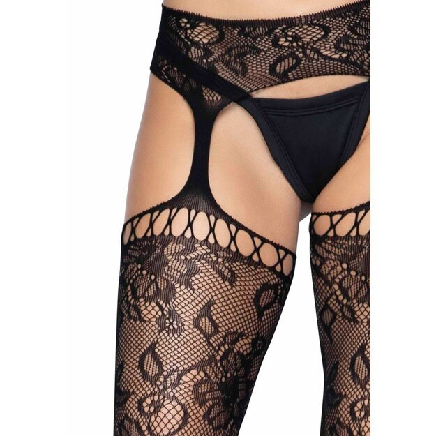 Leg Avenue Fishnet suspender hose