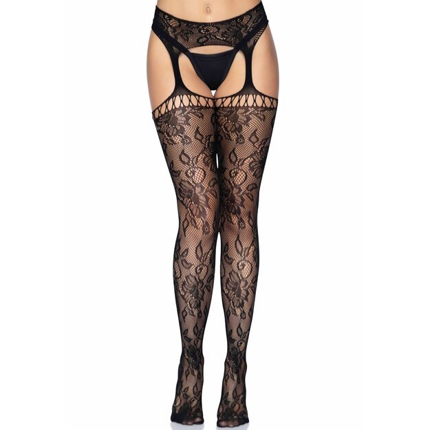 Leg Avenue Fishnet suspender hose