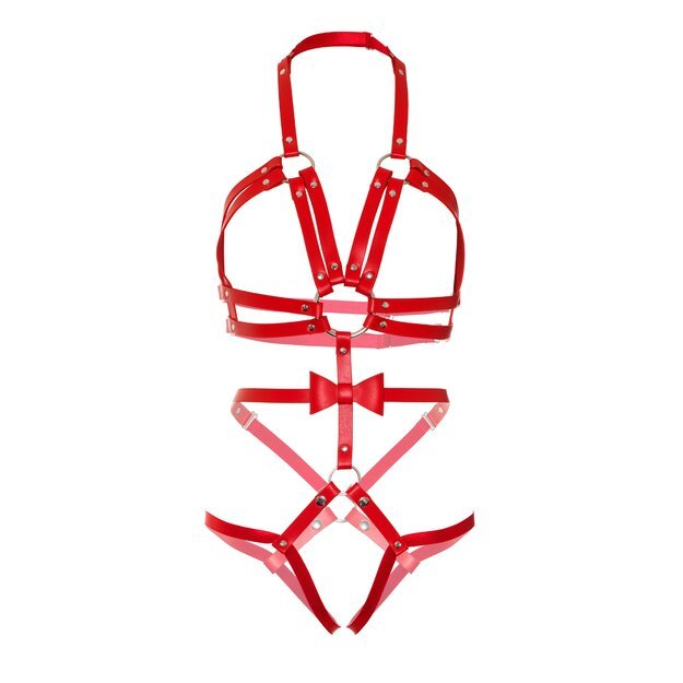 Leg Avenue KI4037 Studded O-ring harness teddy