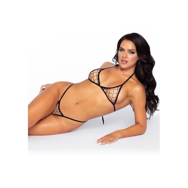 Leg Avenue Rhinestone bikini and g-string