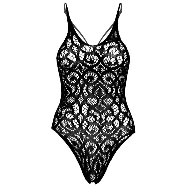 Leg Avenue Seamless scroll lace bodysuit