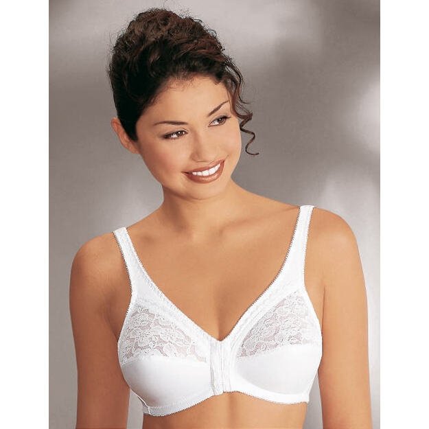 Naturana  Full Cup Women s Front Fastening Bra White 85943