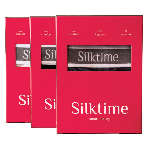 Silkm men boxers Silktime black