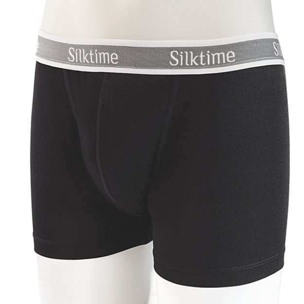 Silkm men boxers Silktime black