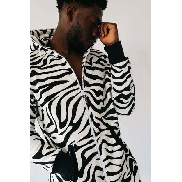 Sofa Killer animal men onesie Zebra