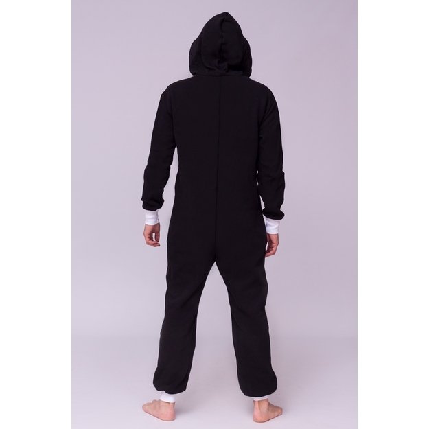 Sofa Killer black onesie with white cuff