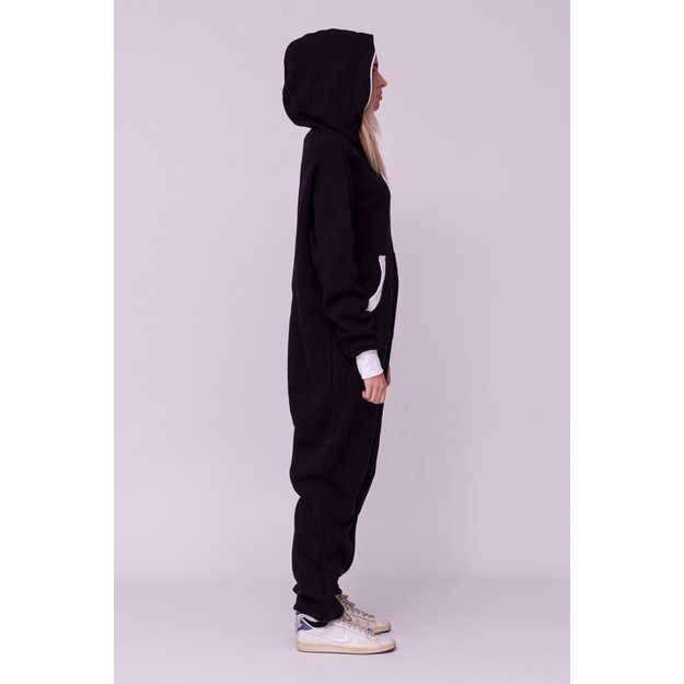 Sofa Killer black onesie with white cuff