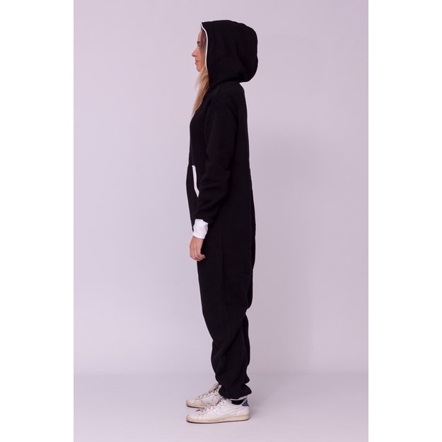 Sofa Killer black onesie with white cuff