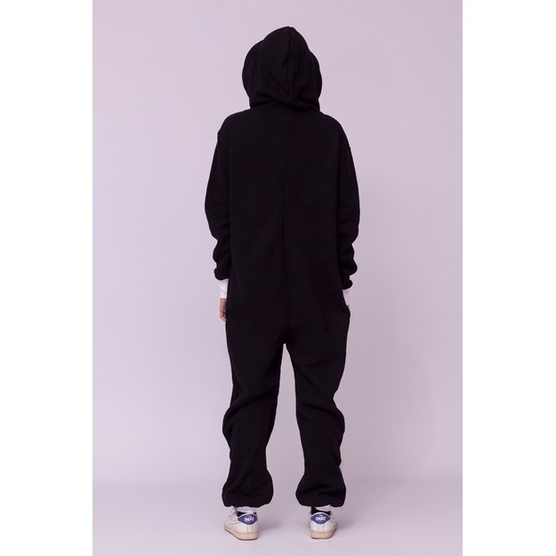 Sofa Killer black onesie with white cuff