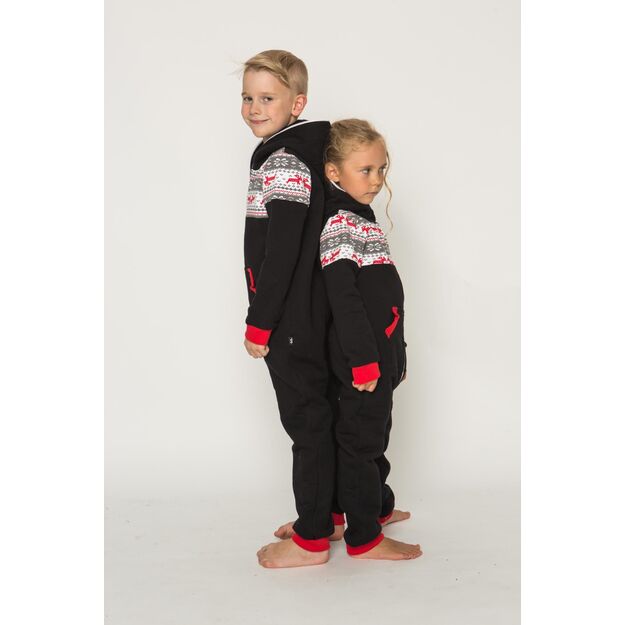 Sofa Killer black unisex kids onesie Nordic