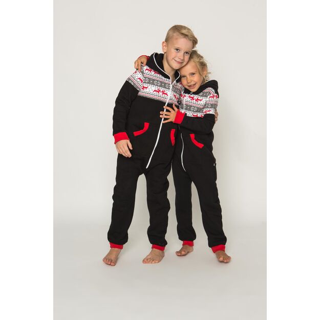 Sofa Killer black unisex kids onesie Nordic