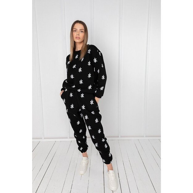 Sofa Killer black women lounge wear with SK logo print