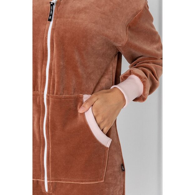 Sofa Killer brown velours onesie