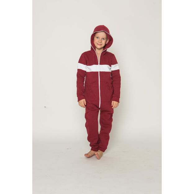 Sofa Killer burgundy unisex kids onesie Riga