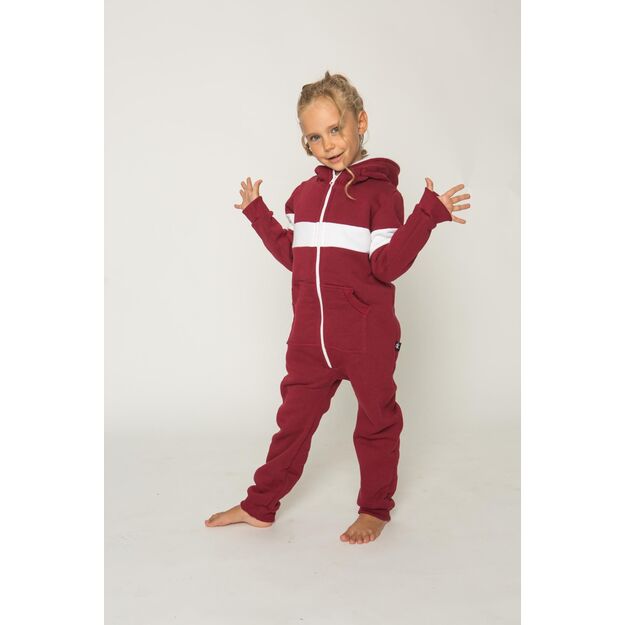 Sofa Killer burgundy unisex kids onesie Riga