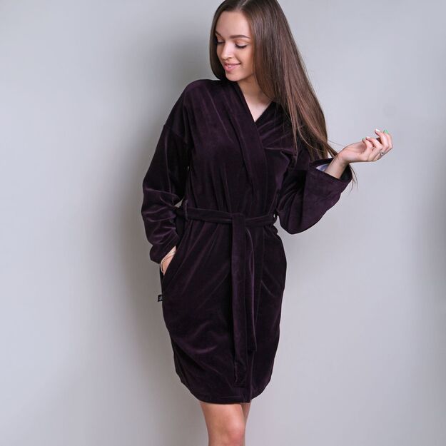 Sofa Killer burgundy velours robe