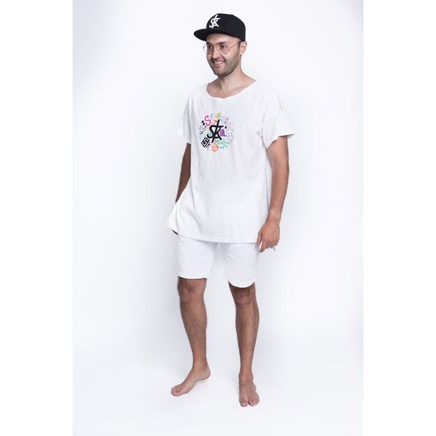 Sofa Killer cotton men s t-shirt with SK logo