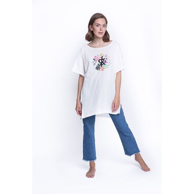 Sofa Killer cotton women s t-shirt with SK logo