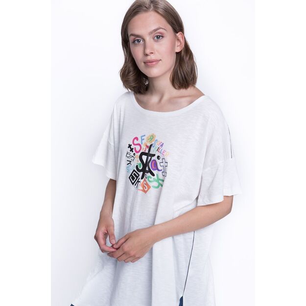 Sofa Killer cotton women s t-shirt with SK logo