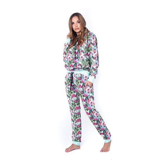 Sofa Killer cozy women lounge wear Cactus