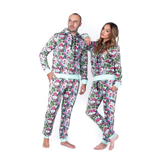 Sofa Killer cozy women lounge wear Cactus