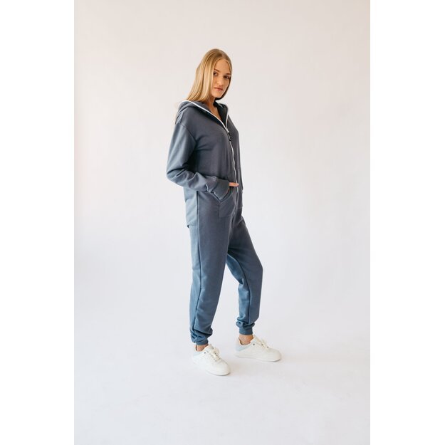 Sofa Killer dak grey color women onesie Rock