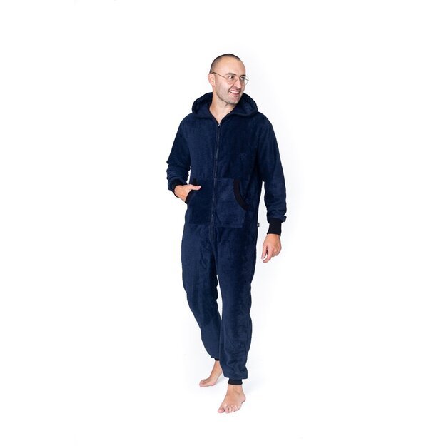 Sofa Killer dark blue bamboo frottee men onesie