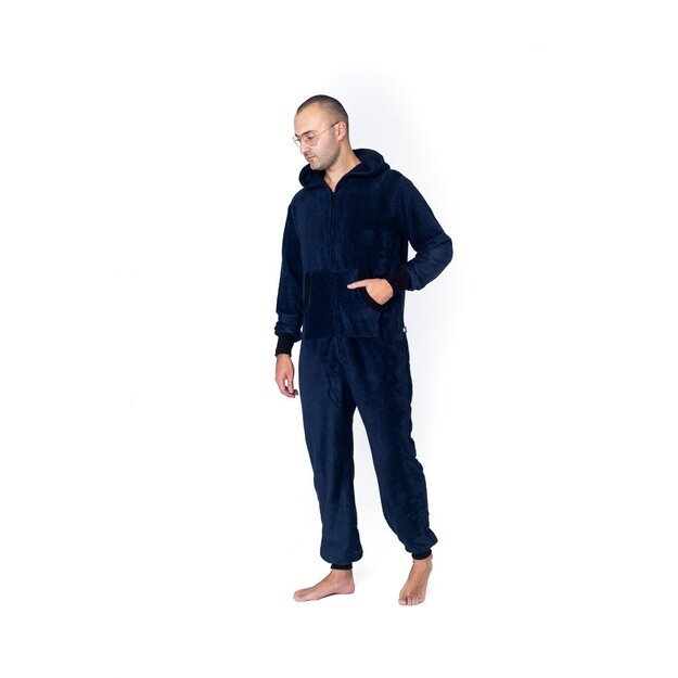 Sofa Killer dark blue bamboo frottee men onesie