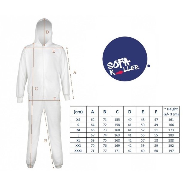 Sofa Killer dark blue bamboo frottee men onesie