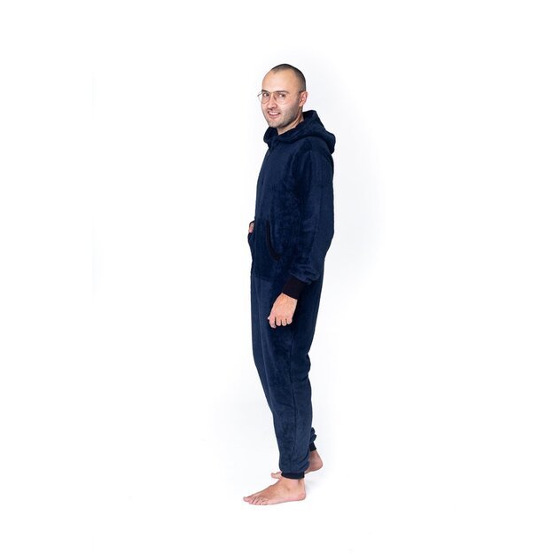 Sofa Killer dark blue bamboo frottee men onesie