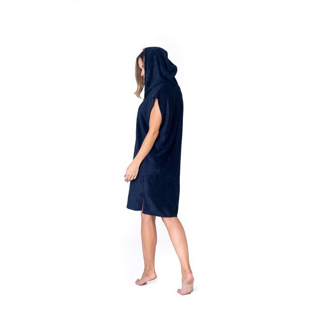 Sofa Killer dark blue bamboo frottee women poncho