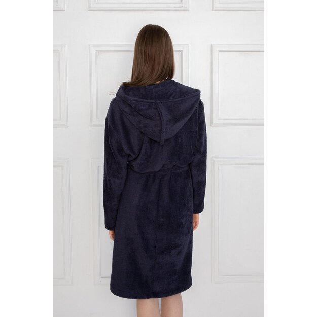 Sofa Killer dark blue bamboo frottee women robe