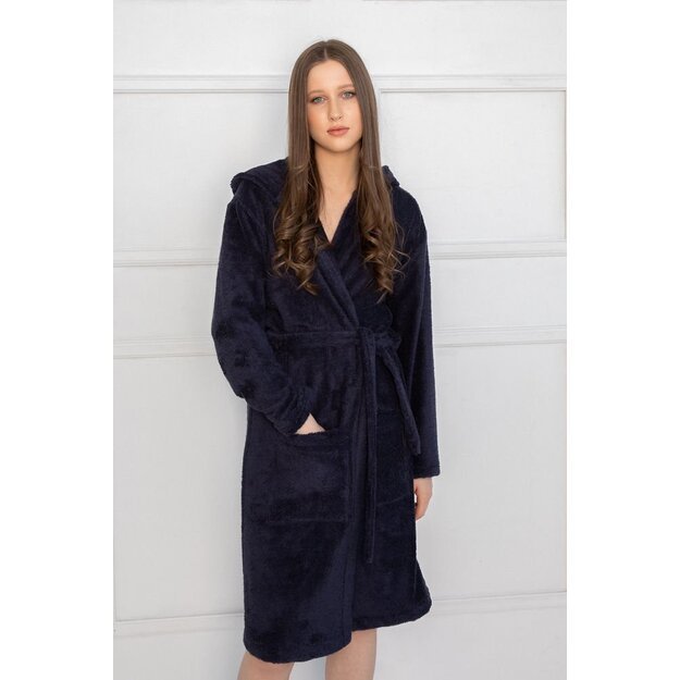 Sofa Killer dark blue bamboo frottee women robe