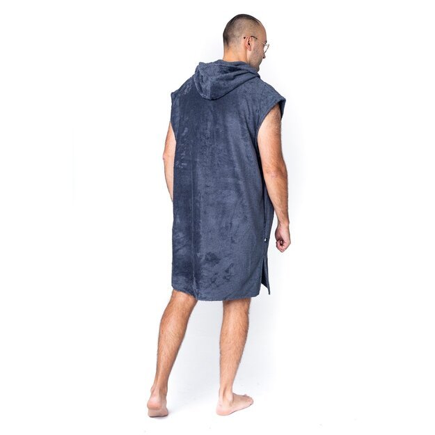 Sofa Killer dark grey bamboo frottee men poncho