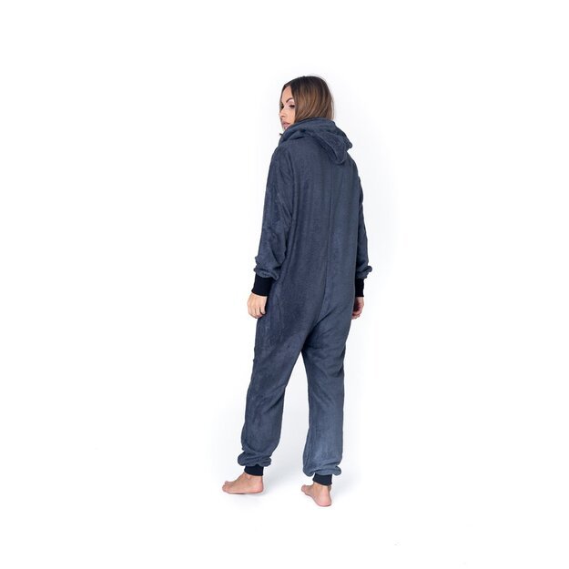 Sofa Killer dark grey bamboo frottee women onesie